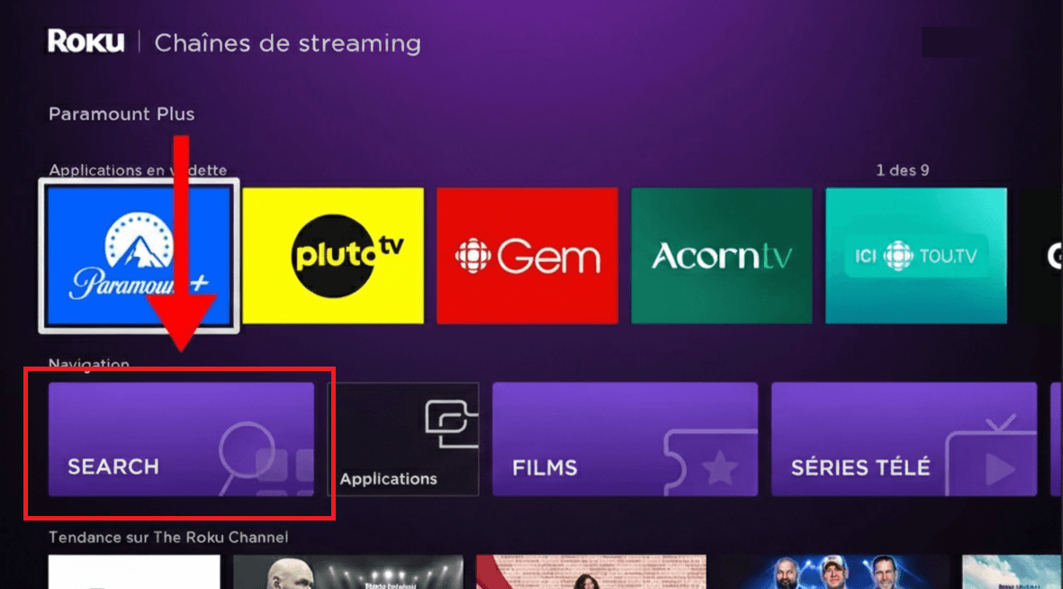 Roku / TCL: Open Search