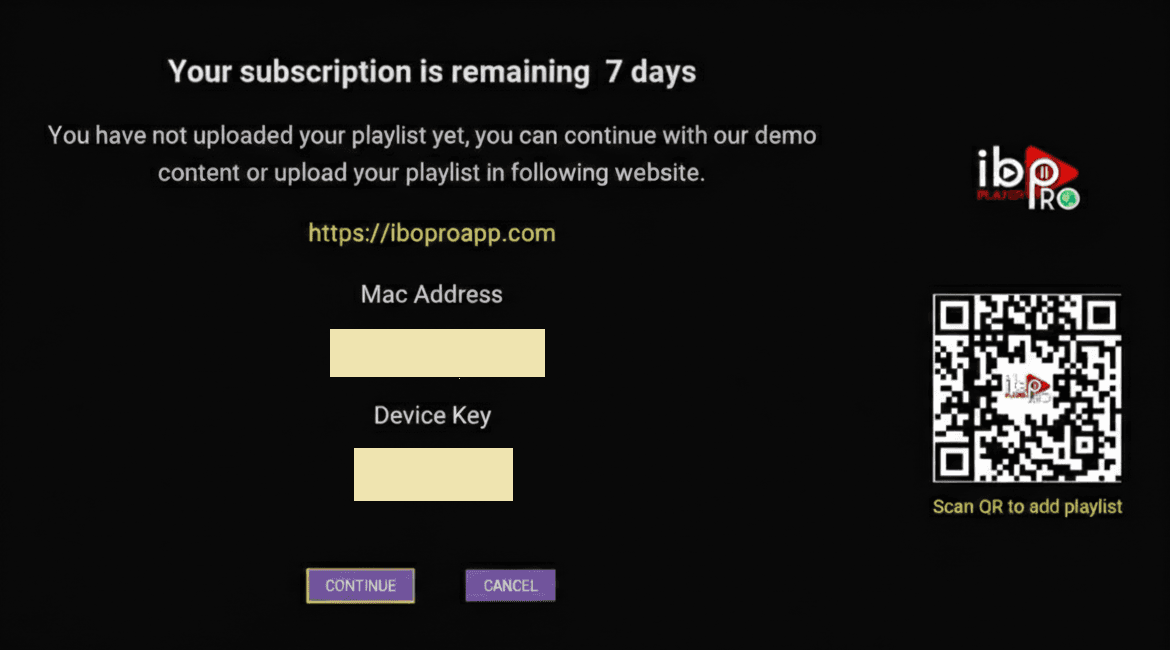Roku / TCL: Note your MAC Address & Device Key