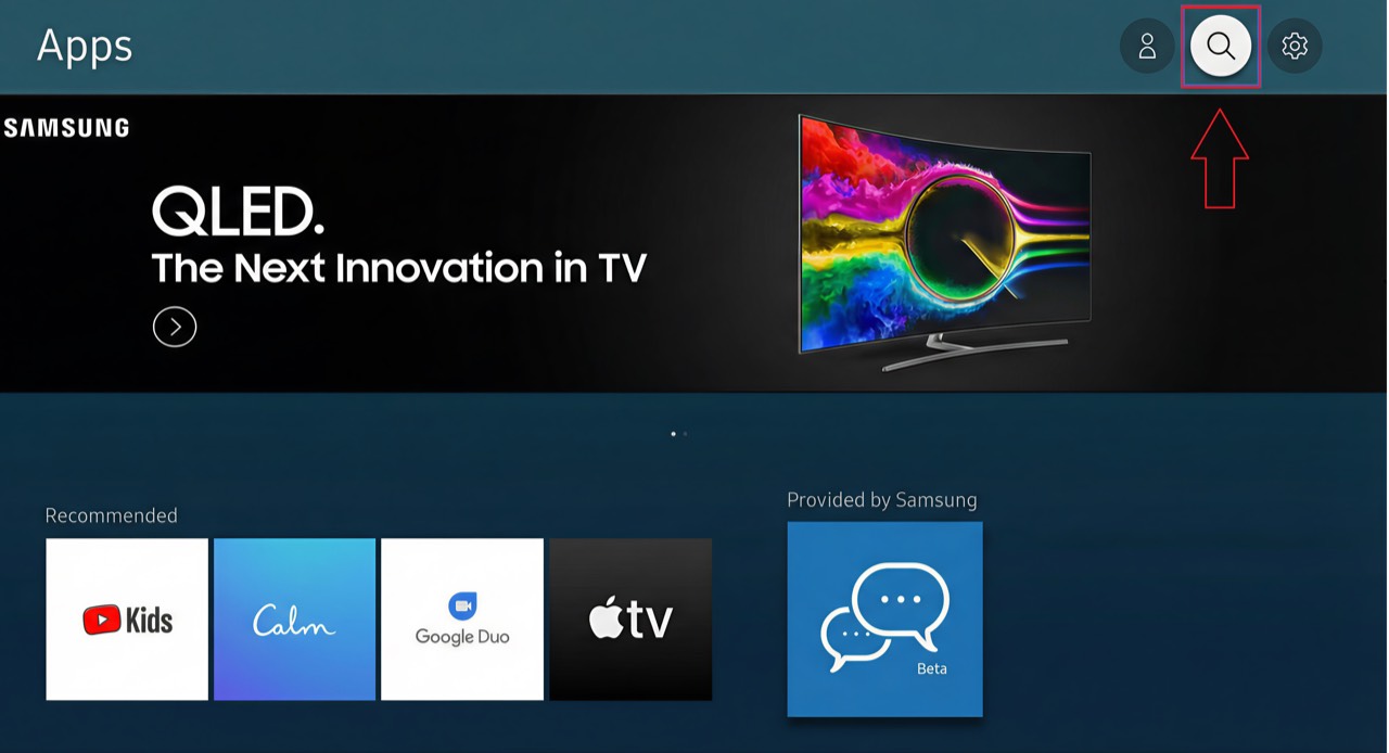 Smart TV: Search for Smarters Pro
